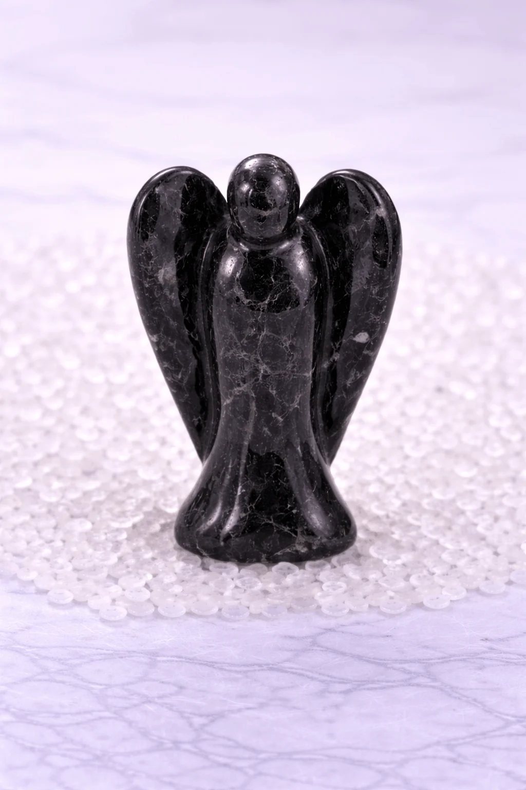 black tourmaline Pocket Angel
